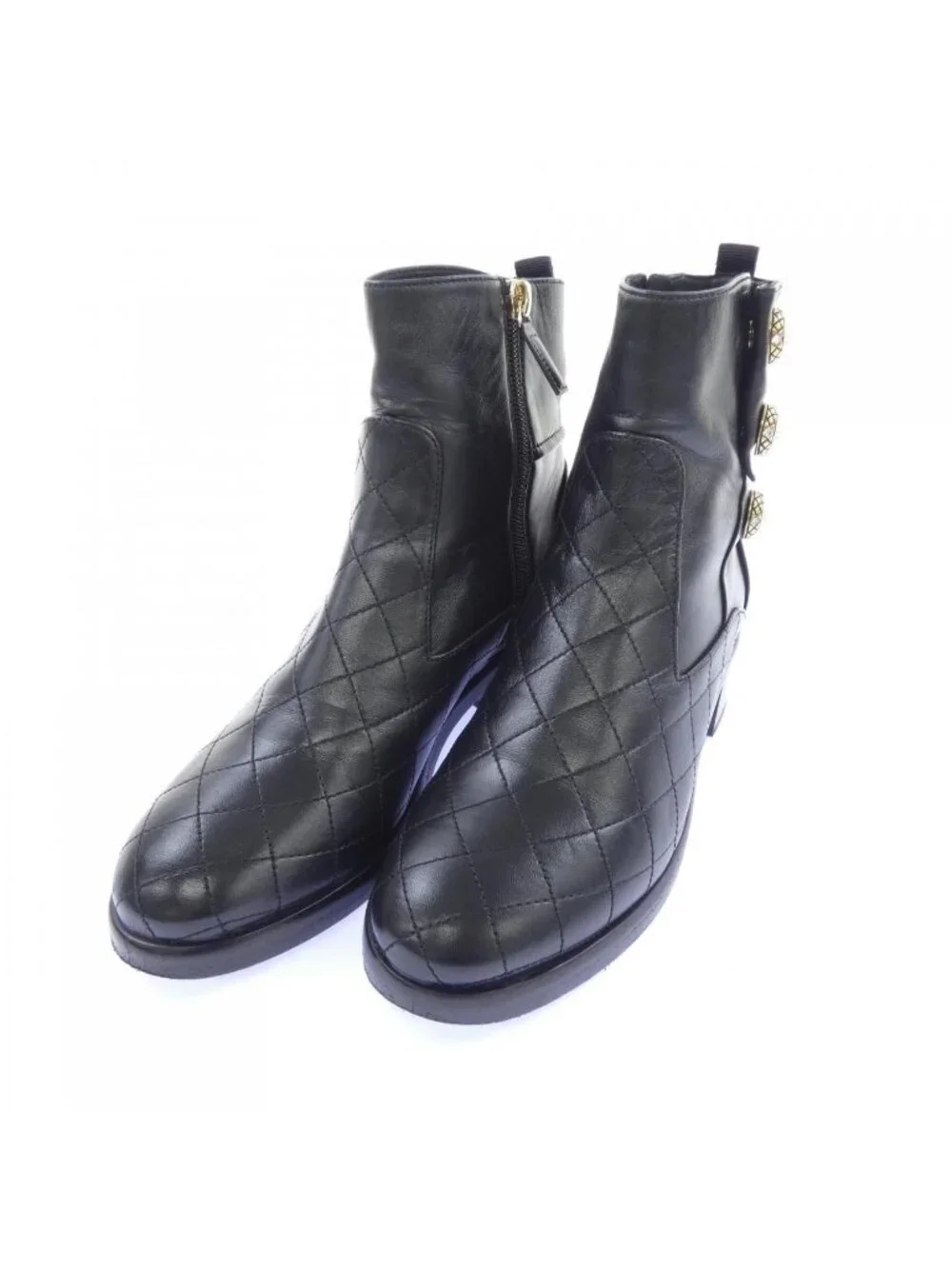 Chanel Boots Black